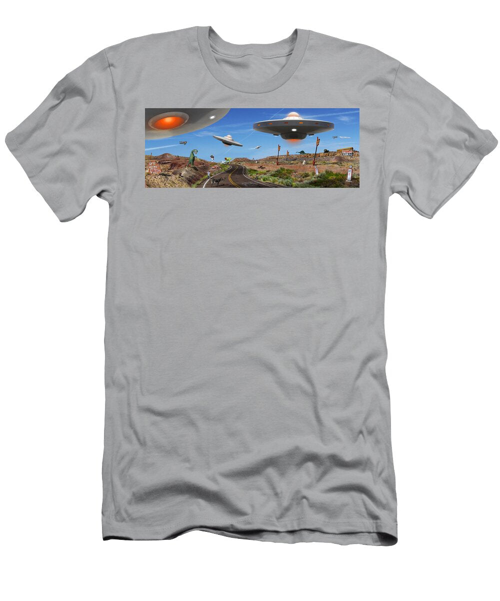 You Never Know Panoramic Mike Mcglothlen T-Shirt
