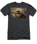 Young Ferret Resting on a Tree Limb Mindscape Arts T-Shirt