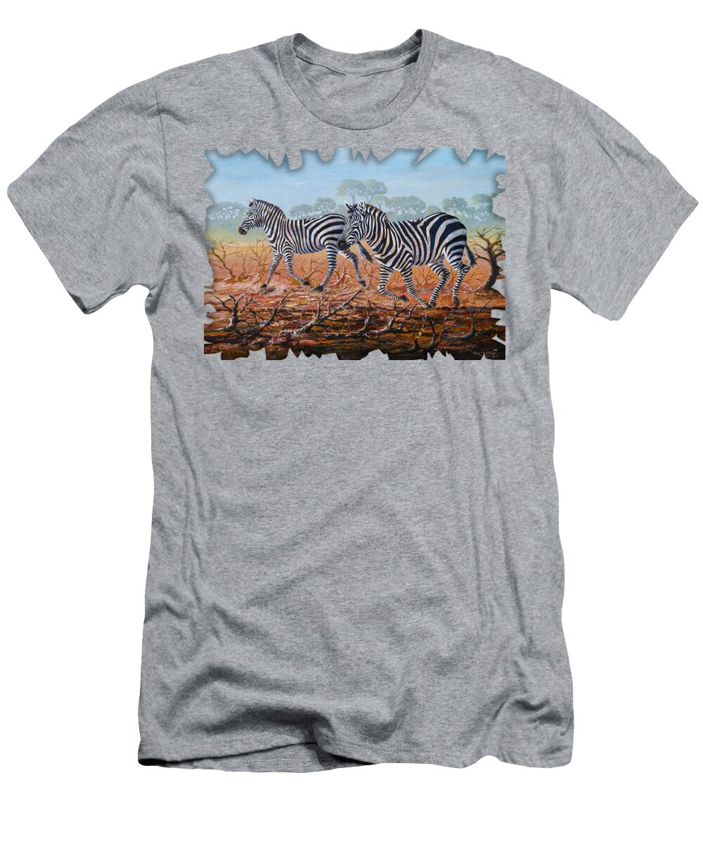Zebra Crossing Anthony Mwangi T-Shirt